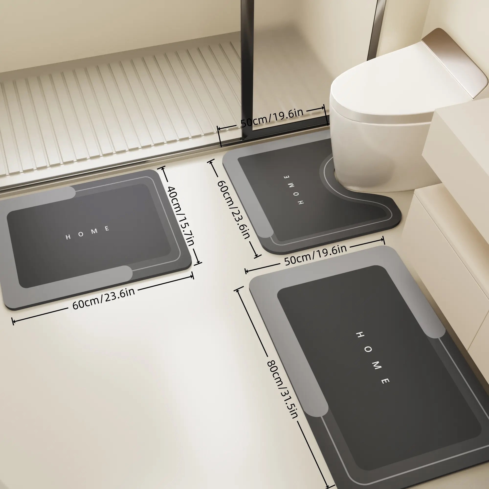 Bathroom Toilet Mat